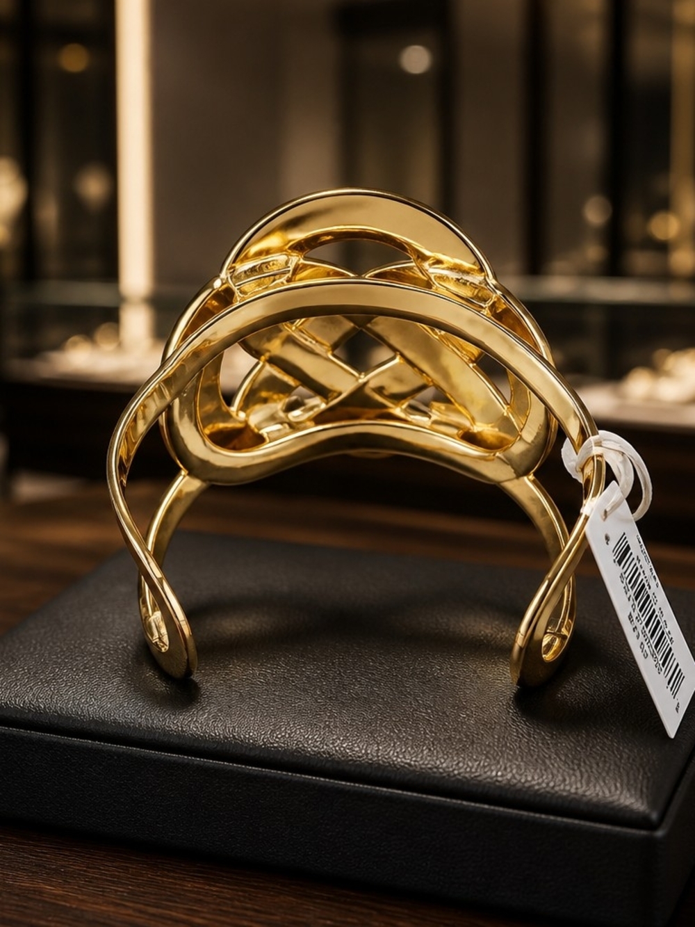 Worthington gold Statement cuff bracelet - Picture 3 of 3